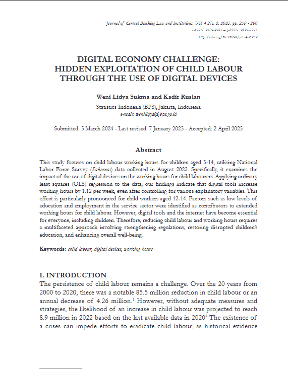 Digital Economy Challenge Child Labour